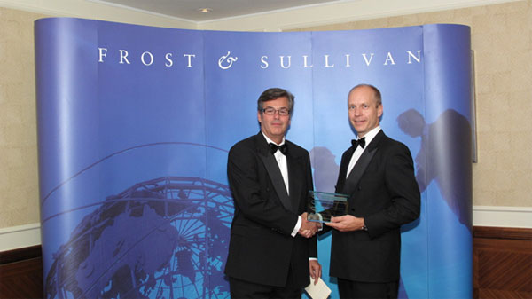 Frost and Sullivan award